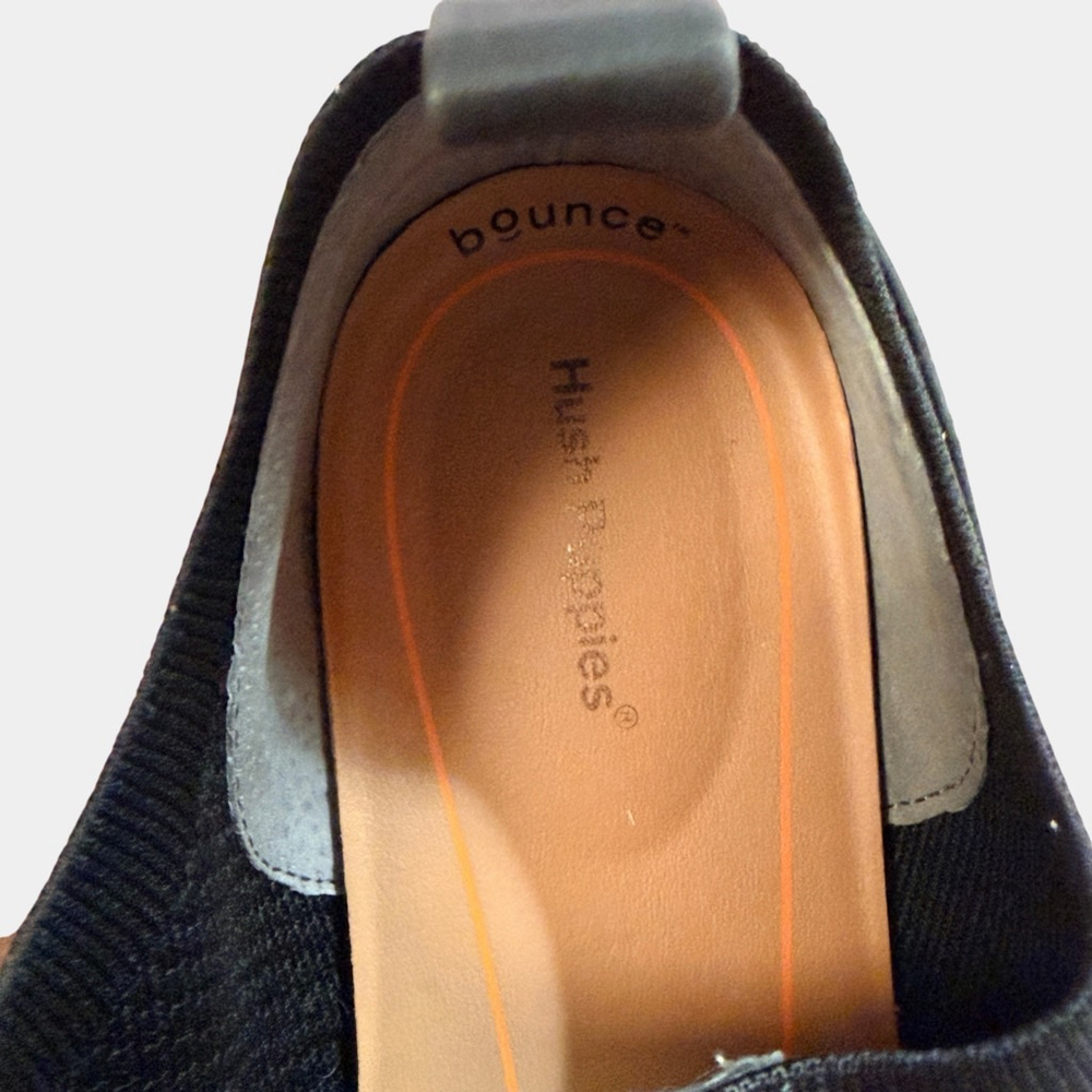 Hush Puppies Women’s Black Knit Zip Slip-On Shoes Bounce Comfort US 8M - Picture 7 of 15